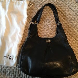 Coach Black Leather Purse